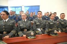 Начелник Генералштаба са будућим официрима Војске Србије