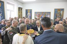 Serbian Armed Forces General Staff observes its Slava (Patron Saint’s Day)