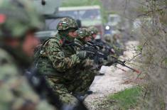 Припреме пешадијске чете Војске Србије за мировну операцију у Либану