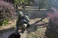 Обука јединице АБХО за учешће у мировним операцијама