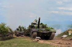 Tactical training of mechanized and tank units  