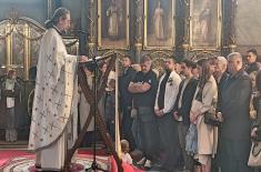 Васкршња литургија у Саборној цркви у Београду