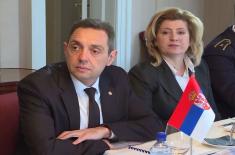 Meeting of Ministers of Defence of the Republic of Serbia and the Kingdom of Norway