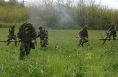 Оспособљавање кандидата из грађанства за подофицире Војске Србије