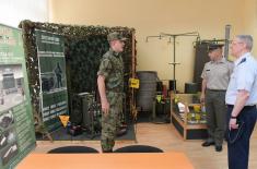 Generals Diković and Bartman Visited the Primary School “Svetozar Marković“ in Kraljevo