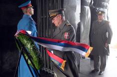 Начелник Генералштаба положио венац на Авали поводом Дана војних ветерана