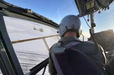 Зимски циклус летачке обуке на вишенаменским хеликоптерима