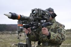 Припадници Копнене војске на обуци за употребу савремених средстава