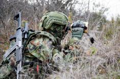 Редовна обука извиђачких органа Копнене војске