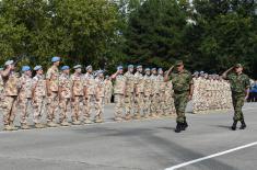 Awarding decorations to members of the contingent engaged in the UN mission in Cyprus