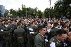 Commissioning Ceremony for the youngest officers of the Serbian Armed Forces 