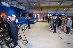 Генерал Мојсиловић на примопредаји дужности команданта Команде здружених снага НАТО