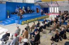 Генерал Мојсиловић на примопредаји дужности команданта Команде здружених снага НАТО