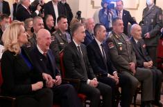 Minister Stefanović attends 80th anniversary celebration of First Proletarian Brigade