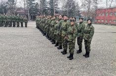 Пријем нове генерације војника на служење војног рока