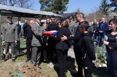 Lieutenant Colonel Dejan Stanojević laid to rest