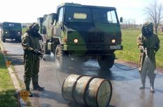 CBRN units undergo training for participation in multinational operations