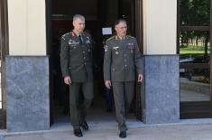 Visit from Commander of Hellenic Special Warfare Command