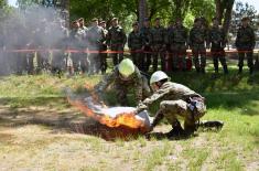 Показна вежба гашења пожара