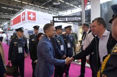 Minister Stefanović at opening ceremony for International Defence and Security Exhibition "EUROSATORY 2022"