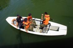 Soldier training in River Flotilla