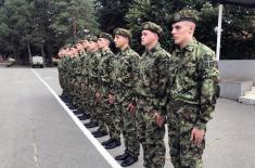 Пријем најмлађе генерације војника на служење војног рока