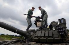 Tactical Drill for Army Tankmen