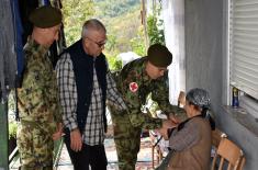 Activity “Military Doctor in the Village” in Municipalities Preševo and Bačka Palanka