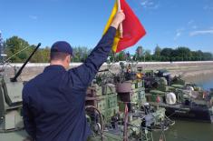 Training of Soldiers in River Flotilla