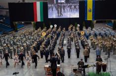 Učešće na festivalu vojnih orkestara u Mađarskoj