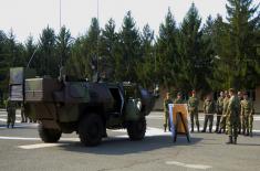 Наставна посета Мешовитој артиљеријској бригади