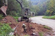 Demining and unexploded ordnance disposal training