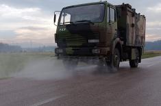 Training in Serbian Armed Forces CBRN Units