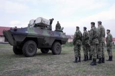 Obuka za upravljanje borbenim vozilima u mirovnim operacijama
