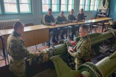 Soldiers take military skills test following specialized training