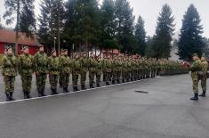 New class of soldiers admitted to voluntary military service