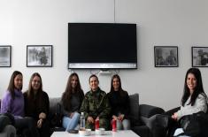 Faculty of Security Studies students visit Peacekeeping Operations Centre