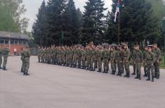 Mock drill for Military Academy cadets