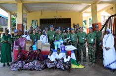 SAF contingent provides humanitarian aid in Central African Republic