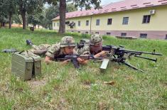 Soldiers performing military service undergo skills assessment