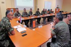 Обука шпанских војника у Центру АБХО