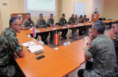 Spanish soldiers attend course at CBRN Training Centre