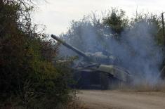 Tank crews training