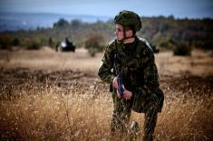 Tactical training in Armoured Reconnaissance Battalion