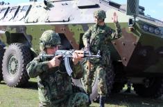 Training on Armoured Fighting Vehicles “Lazar 3”