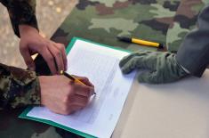 Candidates for Special Units Take Oath