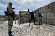 Serbian force protection platoon undergoes training