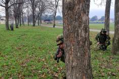 Обука војника за дужности извиђача и војних полицајаца