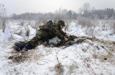 Soldiers’ degree of training tested