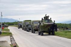 Infantry company ready for deployment to peacekeeping operation